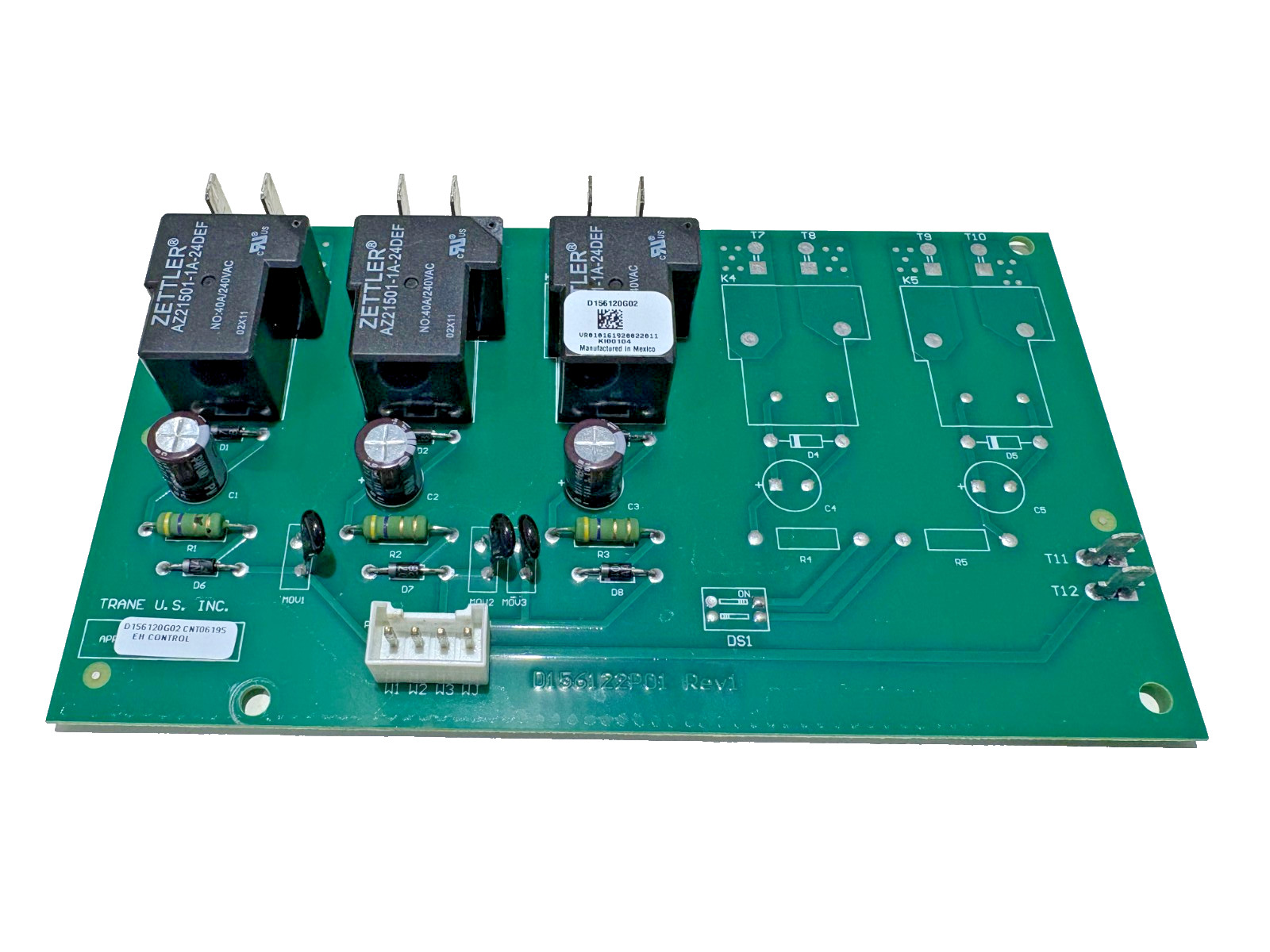 Trane American Standard D156120G02 CNT06195 Control Board (116413884401) Zettler