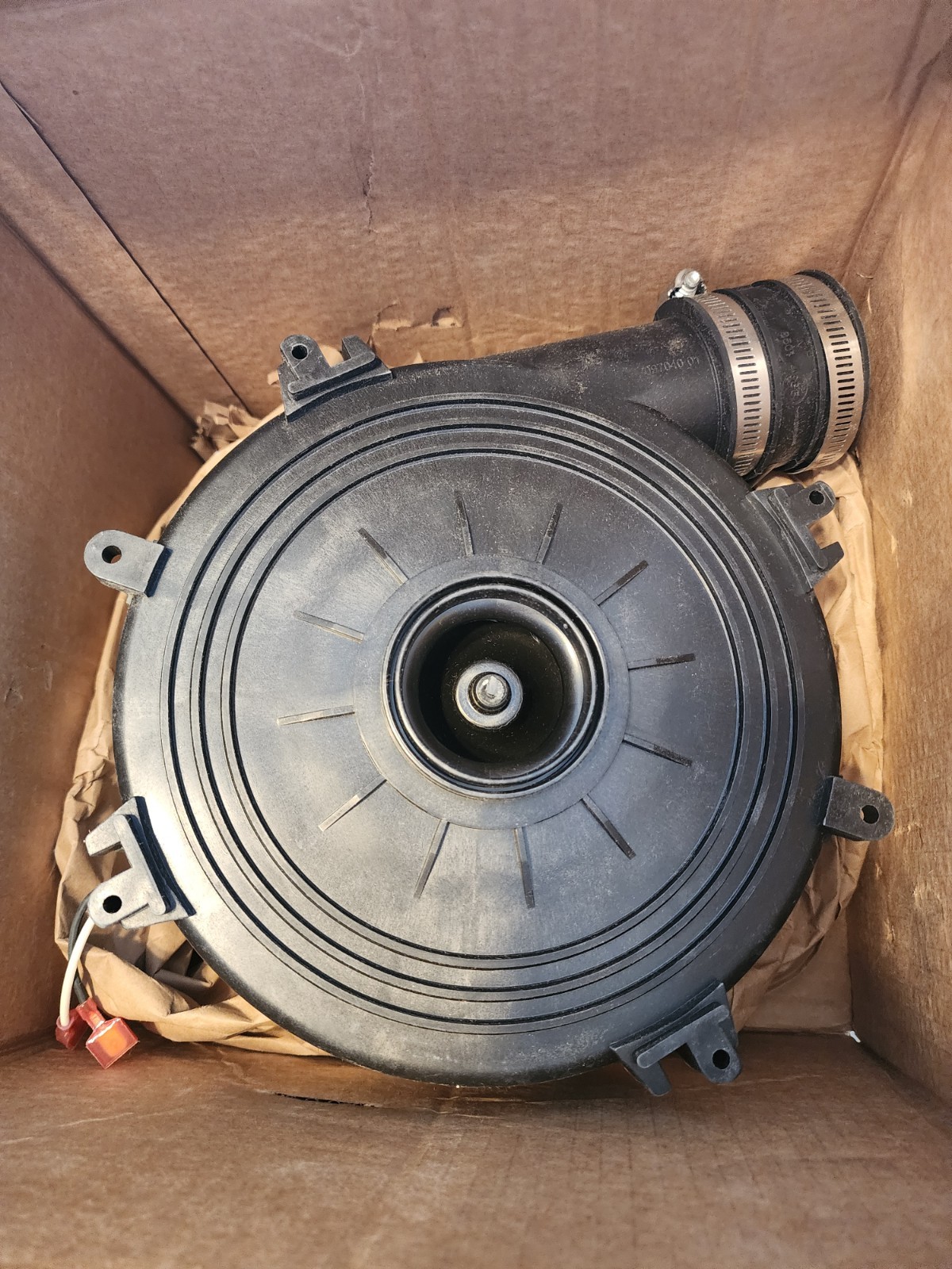 Fasco A984 Round Oem Blower, 3000 Rpm, 1 Phase, Direct, Plastic 1 Speed