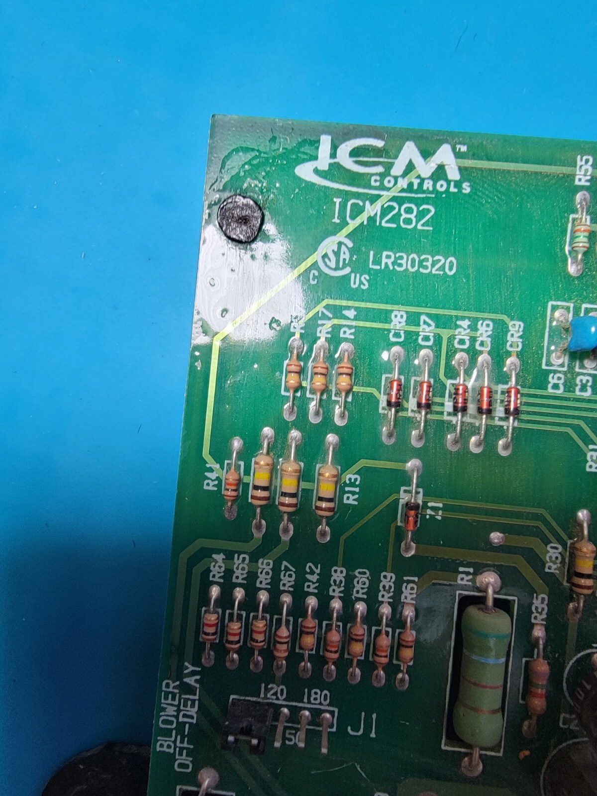 ICM Furnace Control Board – Green (ICM282A)