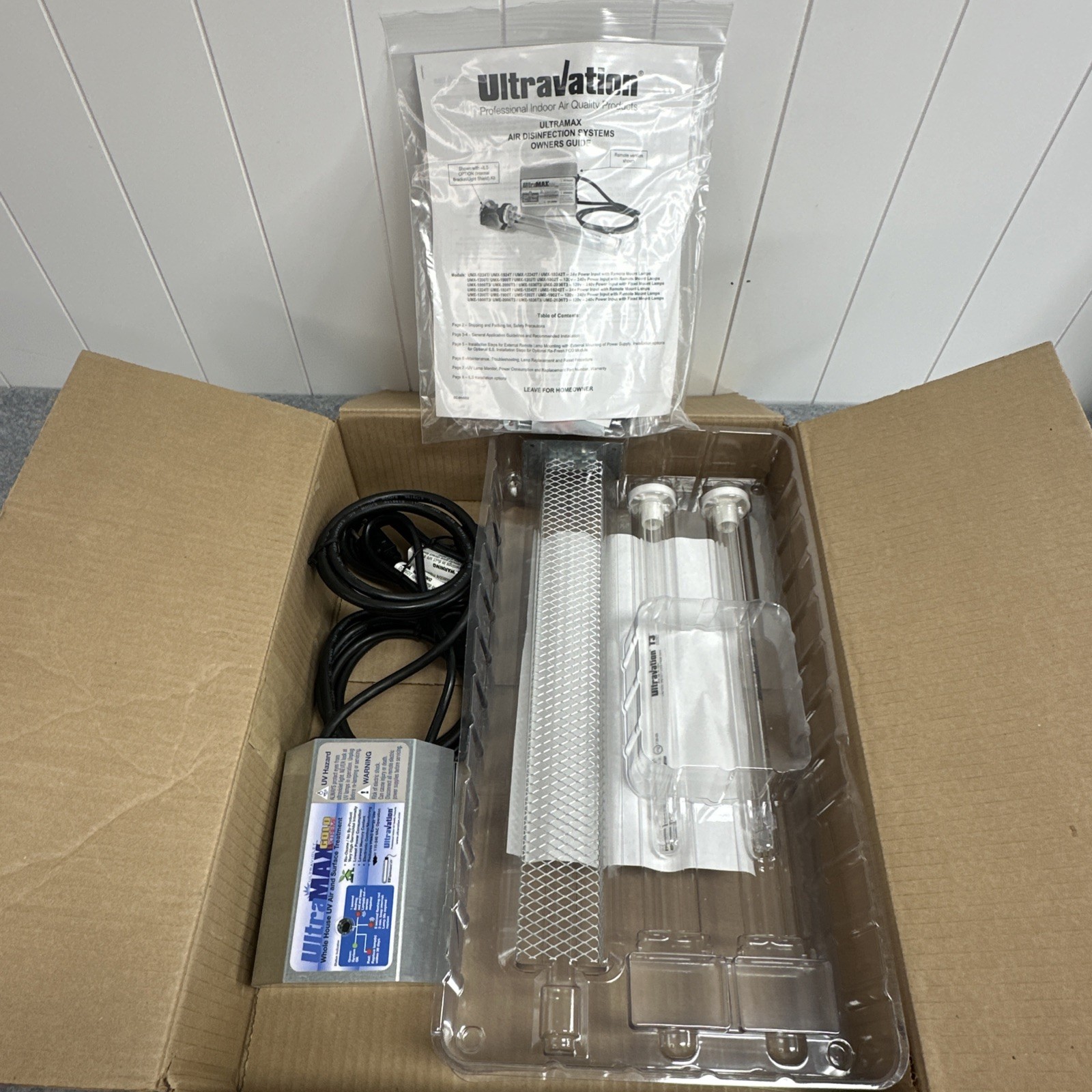 Ultravation UMX1202T-PCO UV Air Purifier HVAC System | UltraMax Gold Extreme