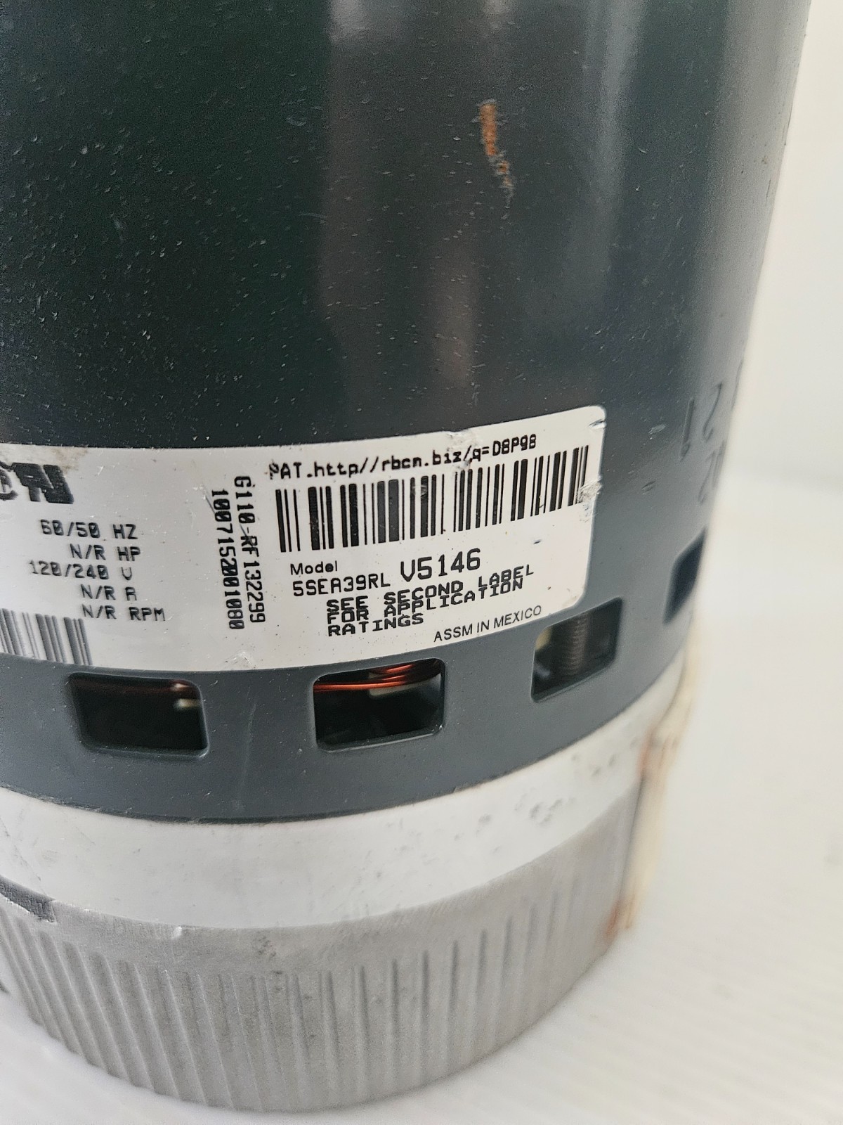 Lennox (2022) Genteq 1 HP ECM Blower Motor 10B67 10U46 120/240V 1050 RPM