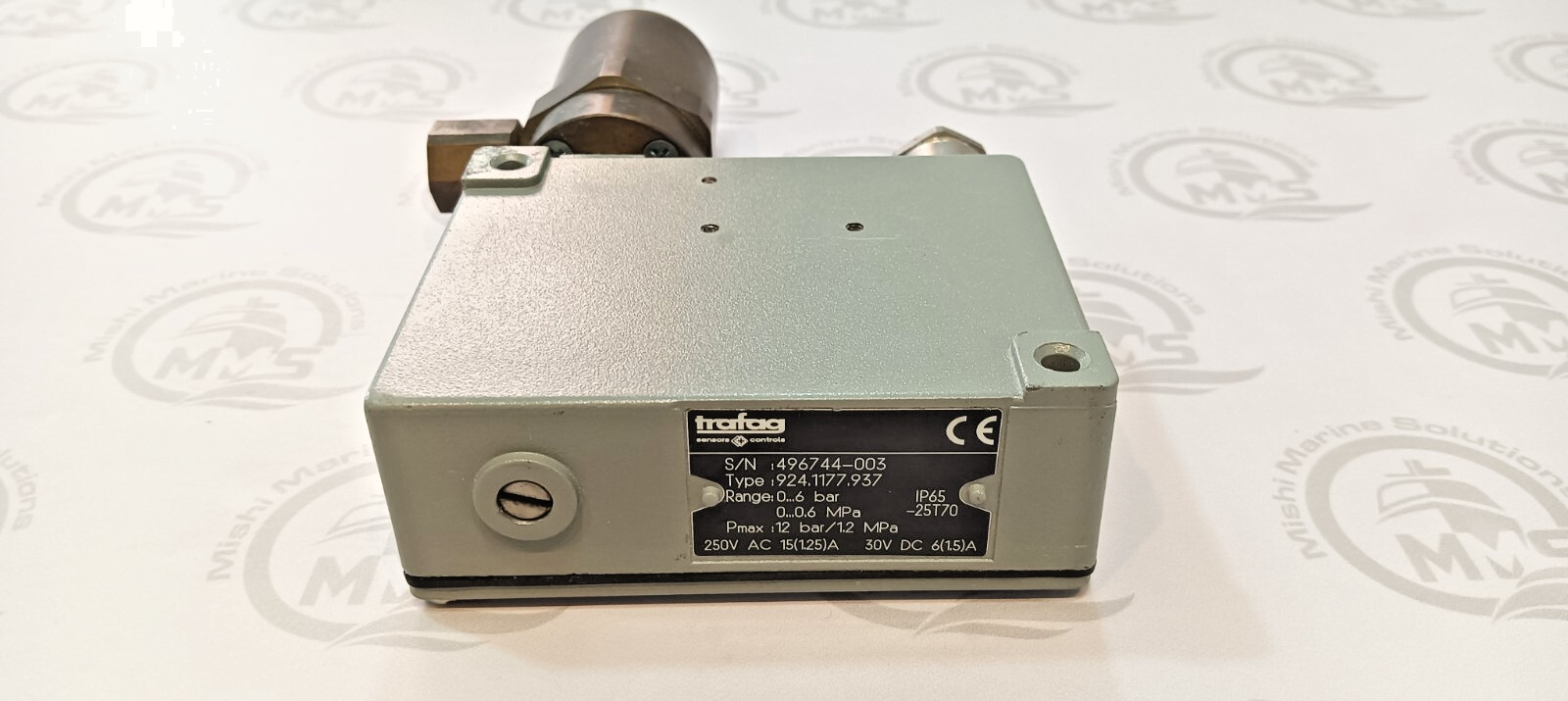 TRAFAG Differential Pressure Switch 0–6 BAR | 924.1177.937 | IP65 | G1/4″ | NEW