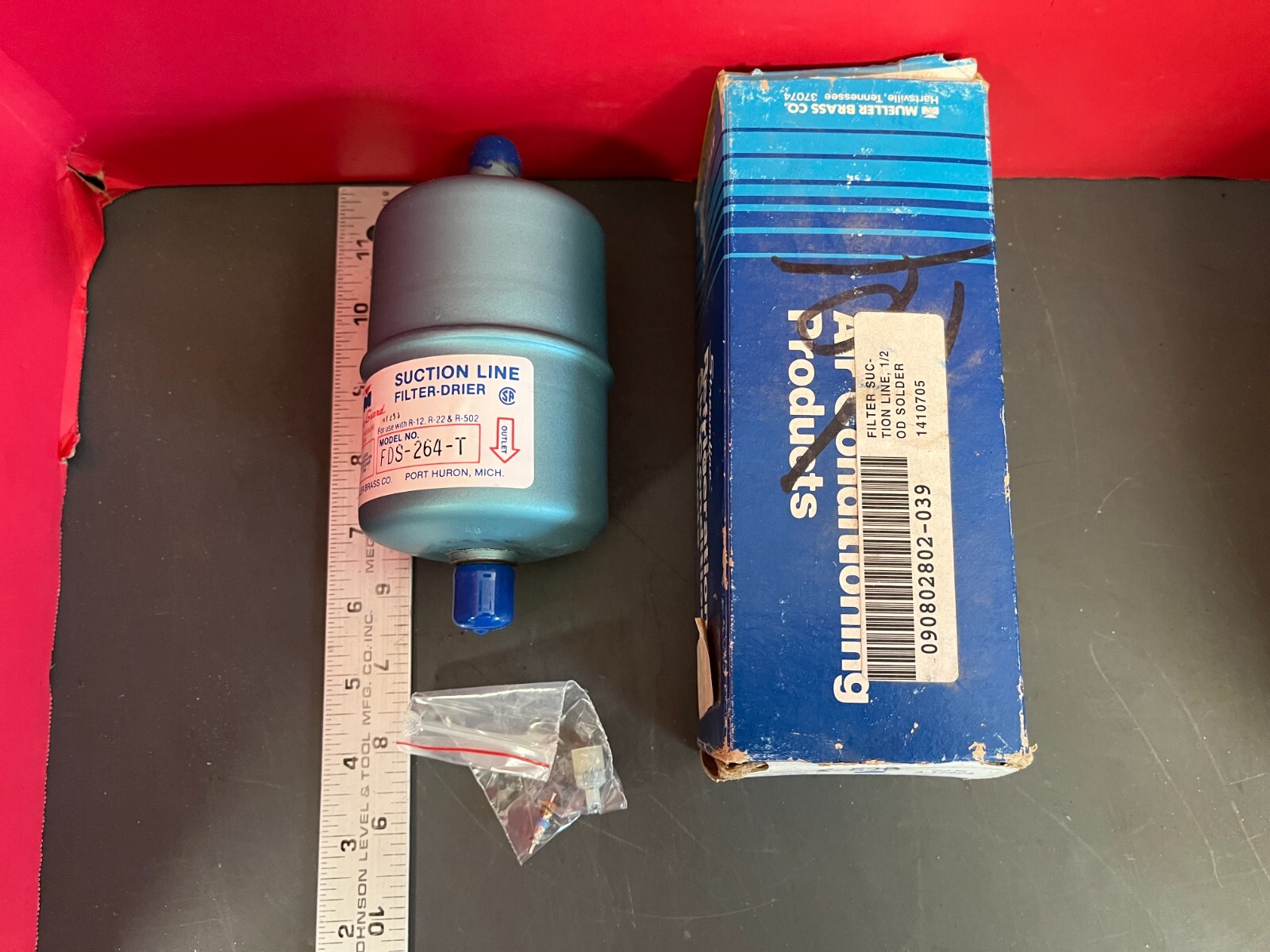 MICRO-GUARD FDS-264-T (A-17224)- SUCTION LINE FILTER-DRIER, 1/2″ SOLDER