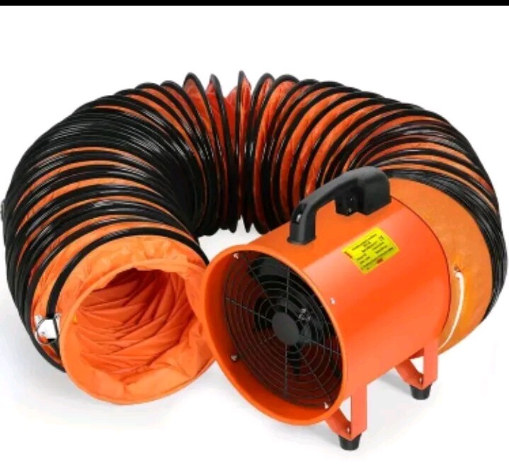 Soplador/escape utilitario con ventilador de manguera de 24,6 pies,