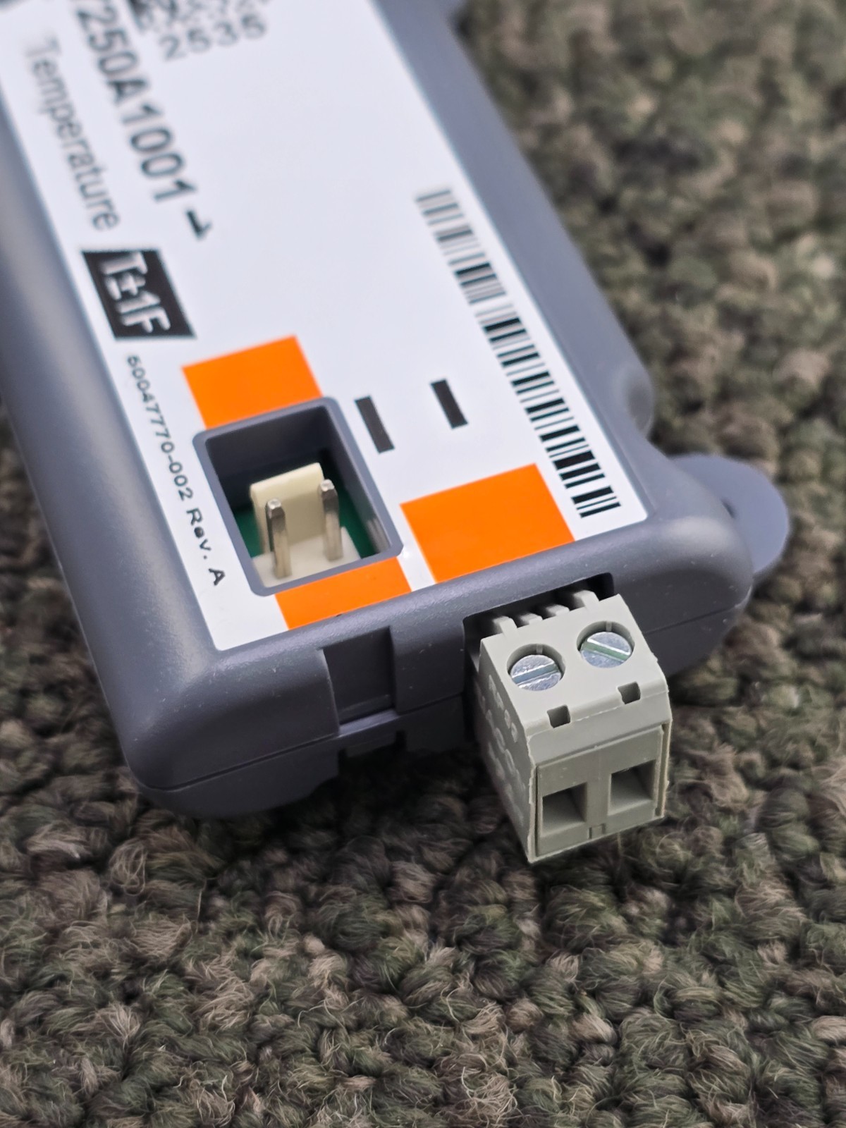 Honeywell C7250A1001 2-Pin Mixed Outdoor Air Temperature Sensor 20k NTC – Gray