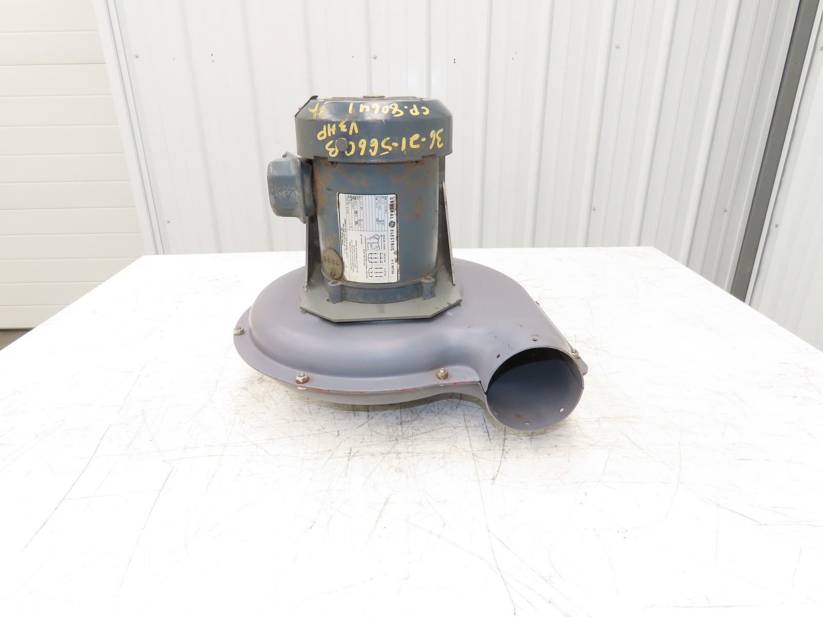 9″ Centrifugal Fan Blower .33Hp 3450rpm 230/460V 3Ph 5″x 4″ Inlet/Outlet