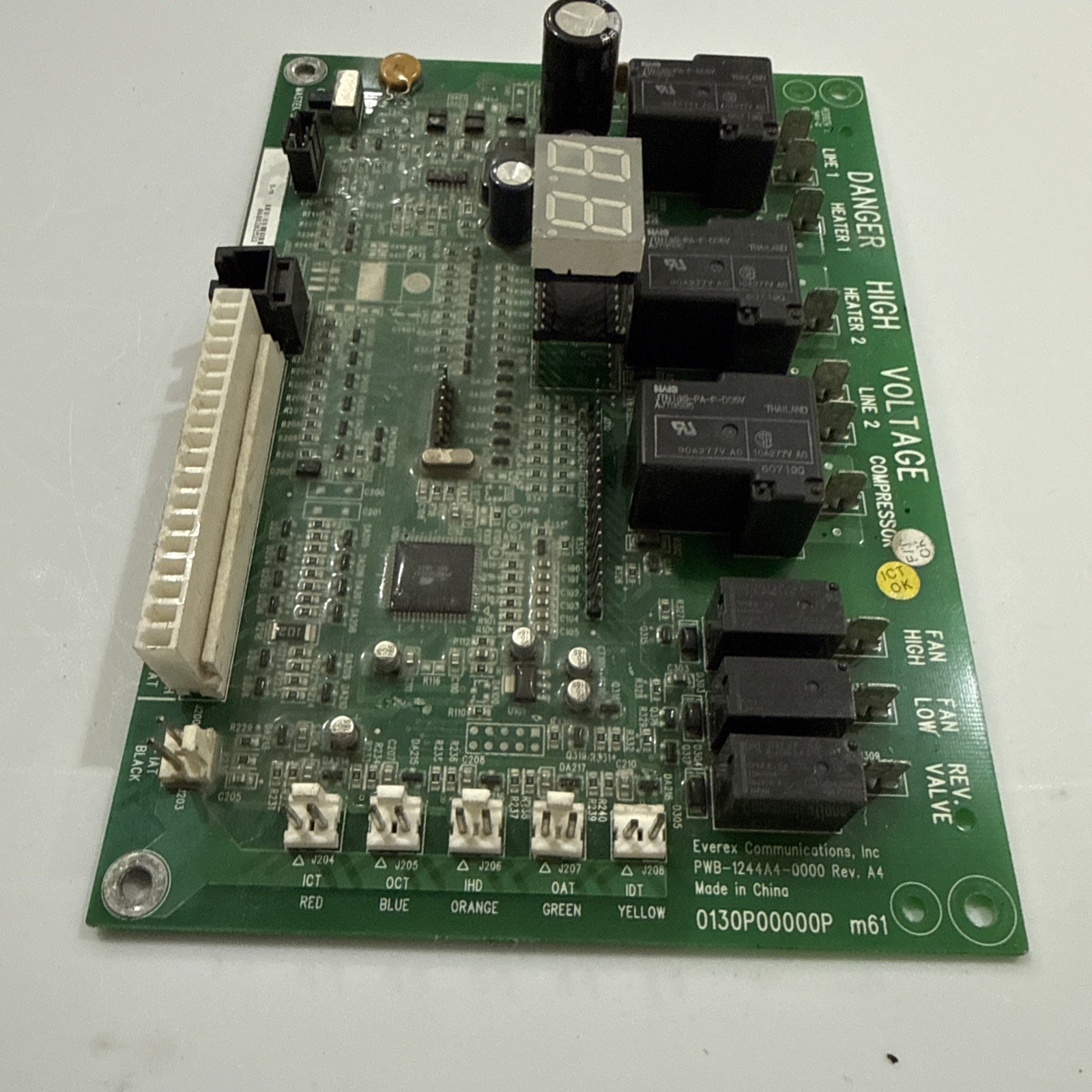 Goodman AMANA PWB-1244A4-0000 0130P00000P PTAC Control Circuit Board SA13434