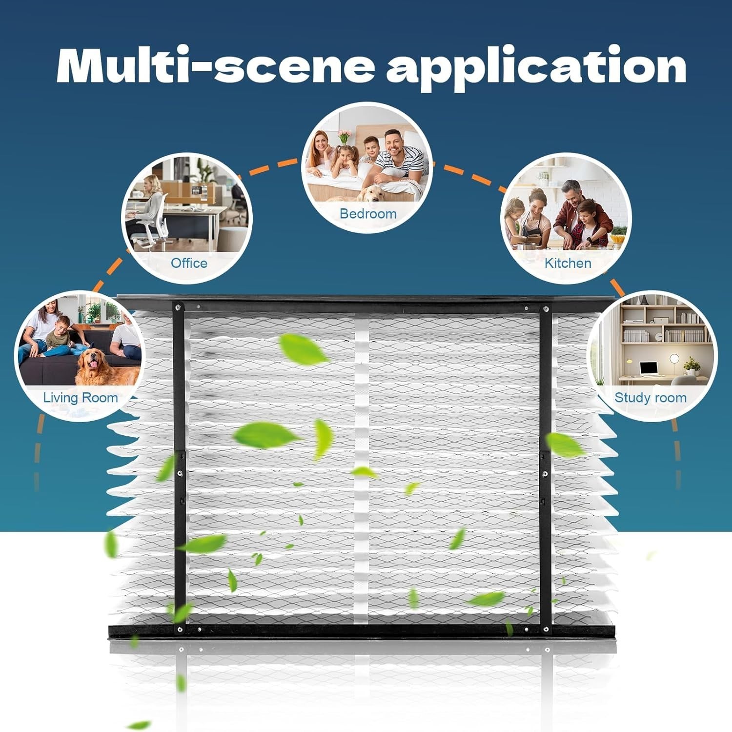 1-PACK 410 Replacement Air Filter MERV 11 Compatible with AprilAire Furnace