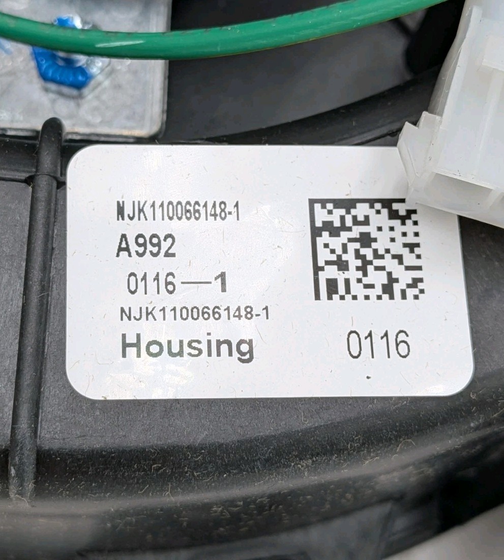 Fasco A992 Round OEM Blower, 3400 RPM, 1 Phase, Direct, Plastic 1 Speed