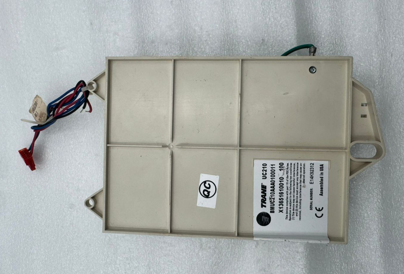 TRANE UC210 BMUC210AAA0100011 CONTROLLER