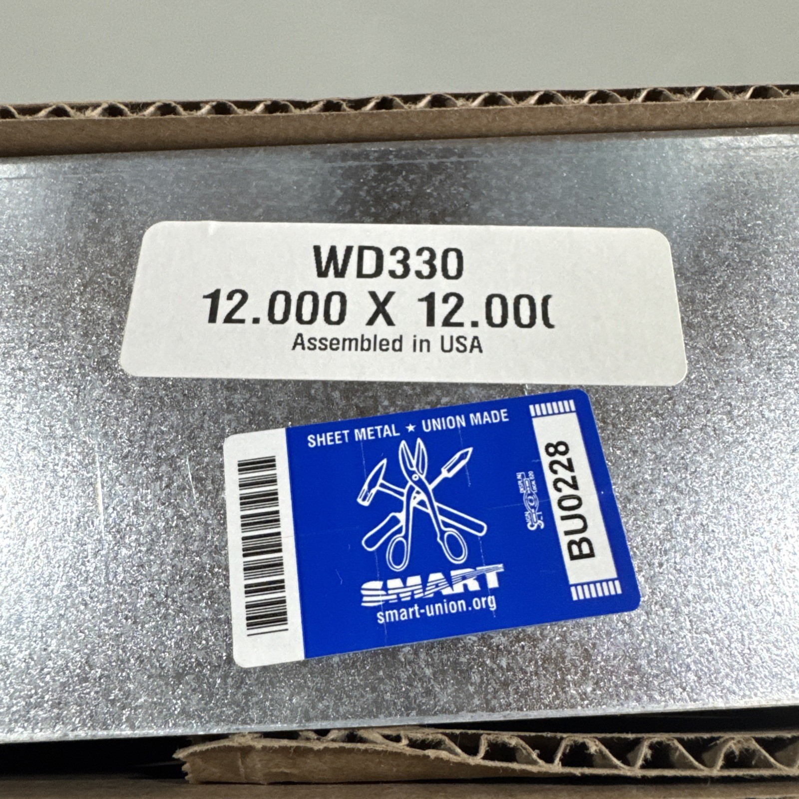 HAVC Damper (Greenheck ) Damper WD330 12×12 HVAC GRAVITY VENT ROOF – NEW
