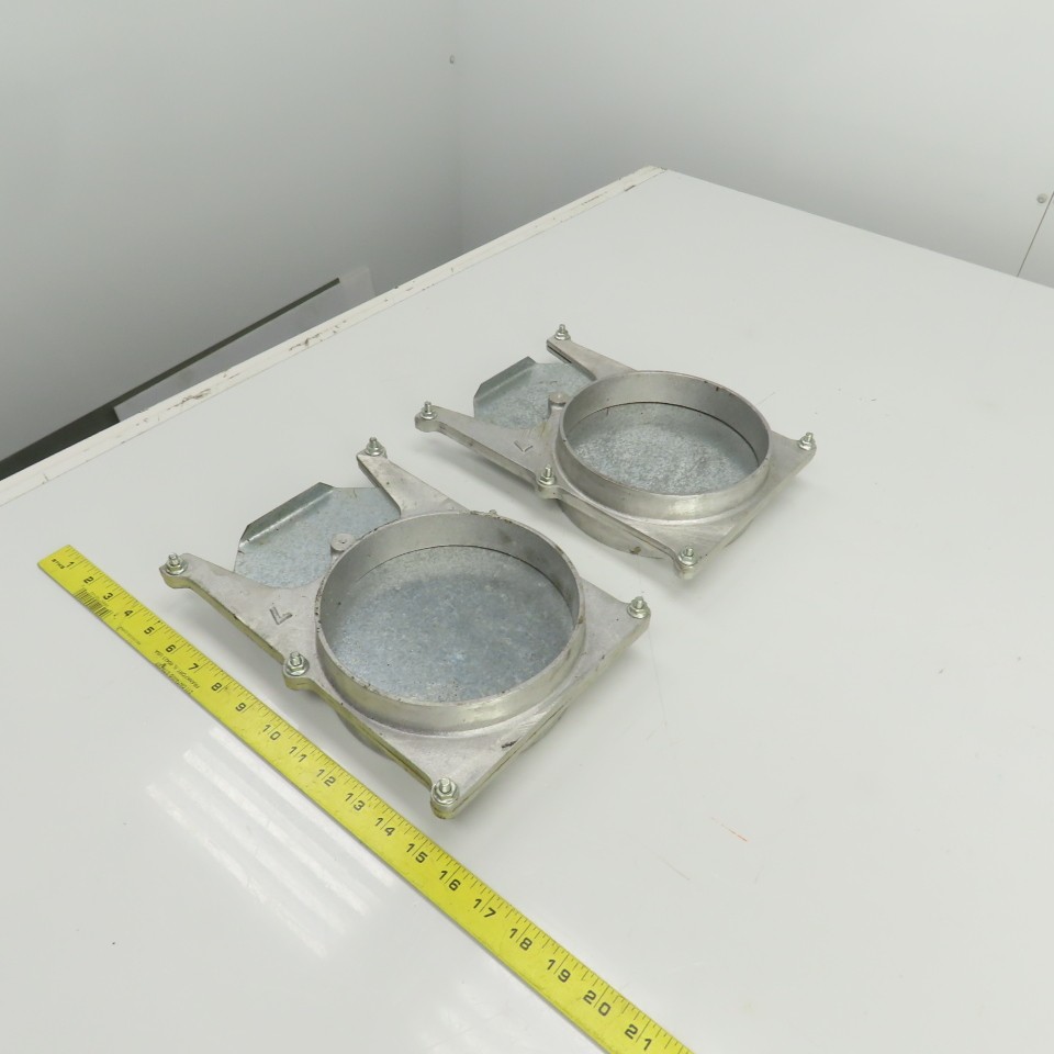 6-1/4″ ID Manual Blastgate Valve 6-3/4″ OD 11″OAL Lot Of 2
