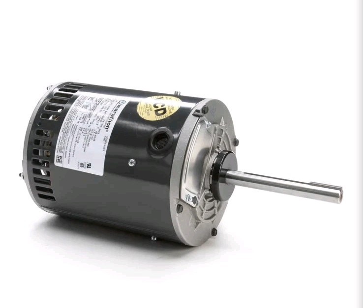 Marathon 56T11O5302 Condenser Fan Motor, 3 Phase, Open Air Over, Belly Band…