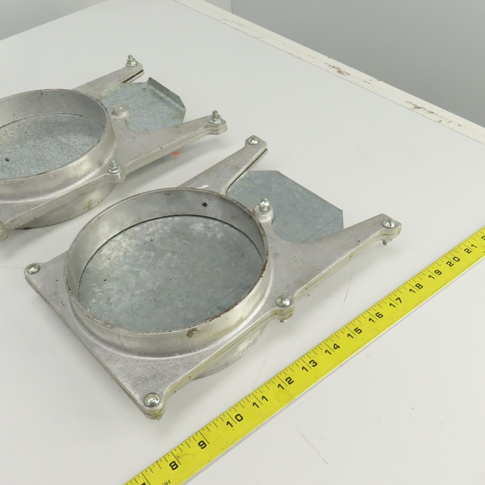 6-1/4″ ID Manual Blastgate Valve 6-3/4″ OD 11″OAL Lot Of 2