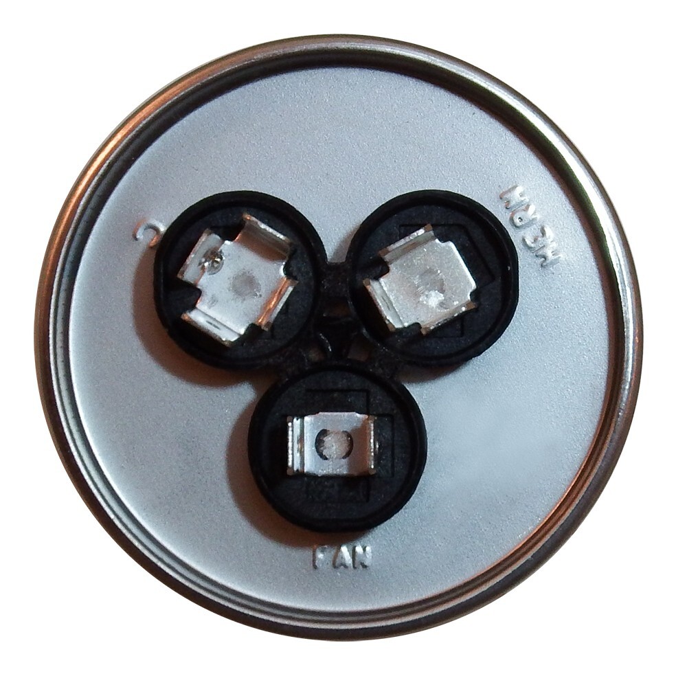 Air Conditioning HVAC Round Dual Motor CBB65D Run Capacitor 70+5 MFD 440 VAC