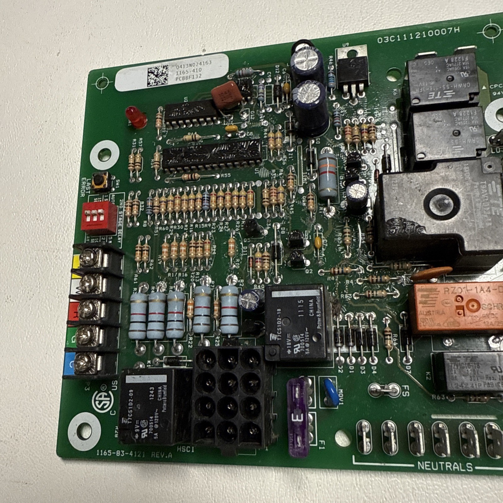 PCBBF132 Furnace Control Board 1165-410