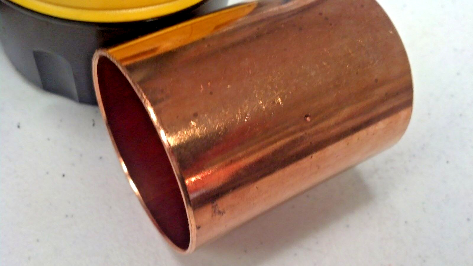 Refrigeration & A/C Grade Heavy Duty Copper Coupling, FOR 2-1/8″ O.D. Copper