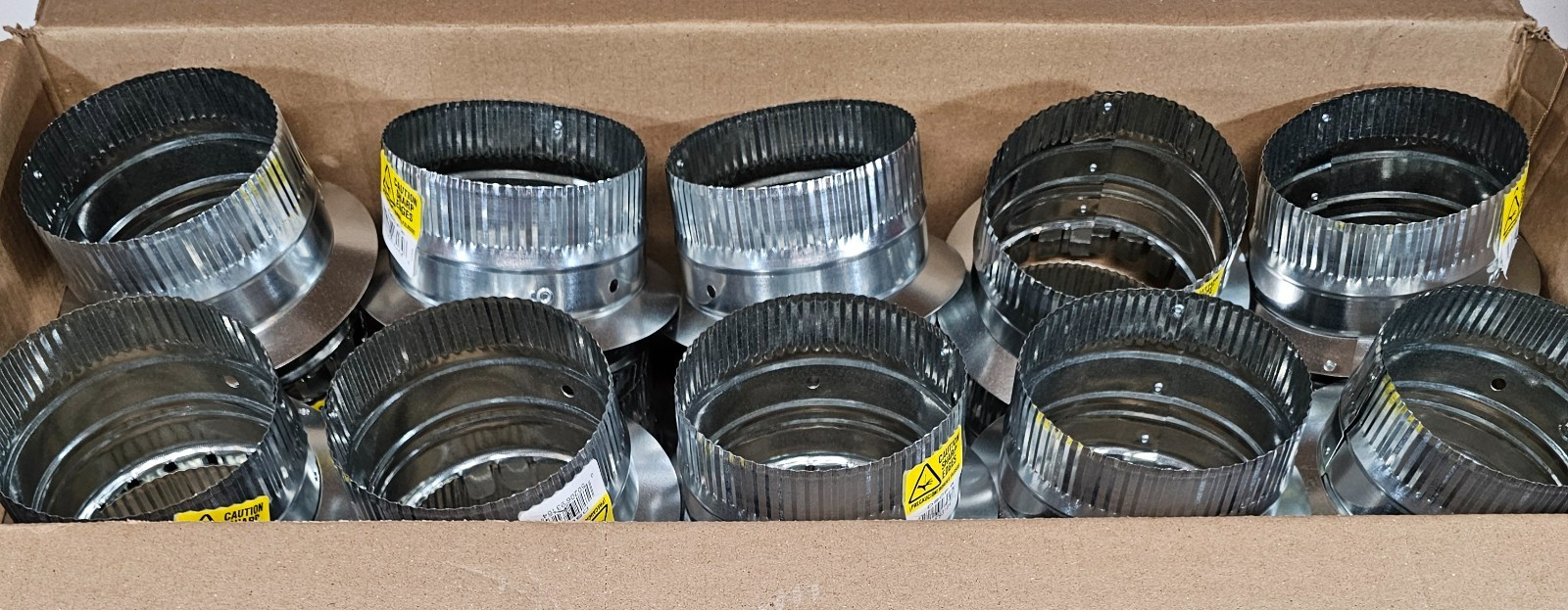 Master Flow DSCF6 6″ Starting Collar HVAC Duct Takeoff Collar Lot of 20 New