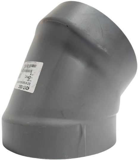 Spears 4317-100C 10″ CPVC 45° Exhaust Duct Belled Elbow Socket