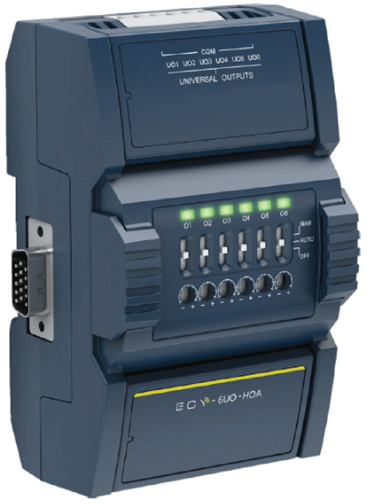 Distech CDIY-8UI6UOHOA-00 ECY-8UI6UO-HOA ECLYPSE I/O Extension Module, 8UI 6UO