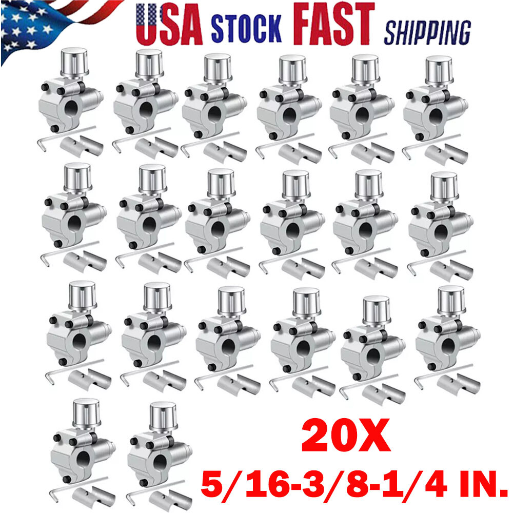 20x BPV31 Bullet Piercing Valve For A/C Refrigeration Lines 5/16 3/8 1/4 In