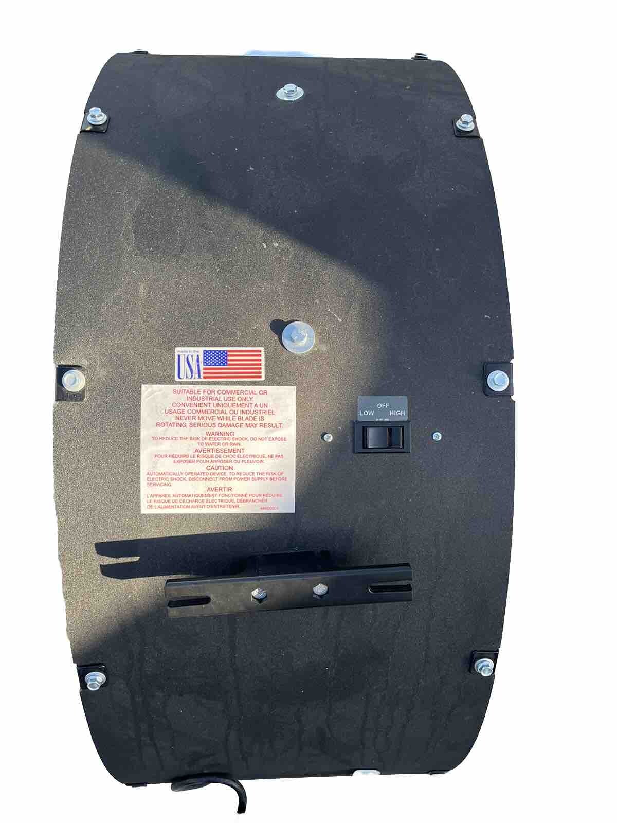 warehouse Heavy-duty industrial fan TPI Direct Drive Drum Fan 36” 1/3 HP 12,500t