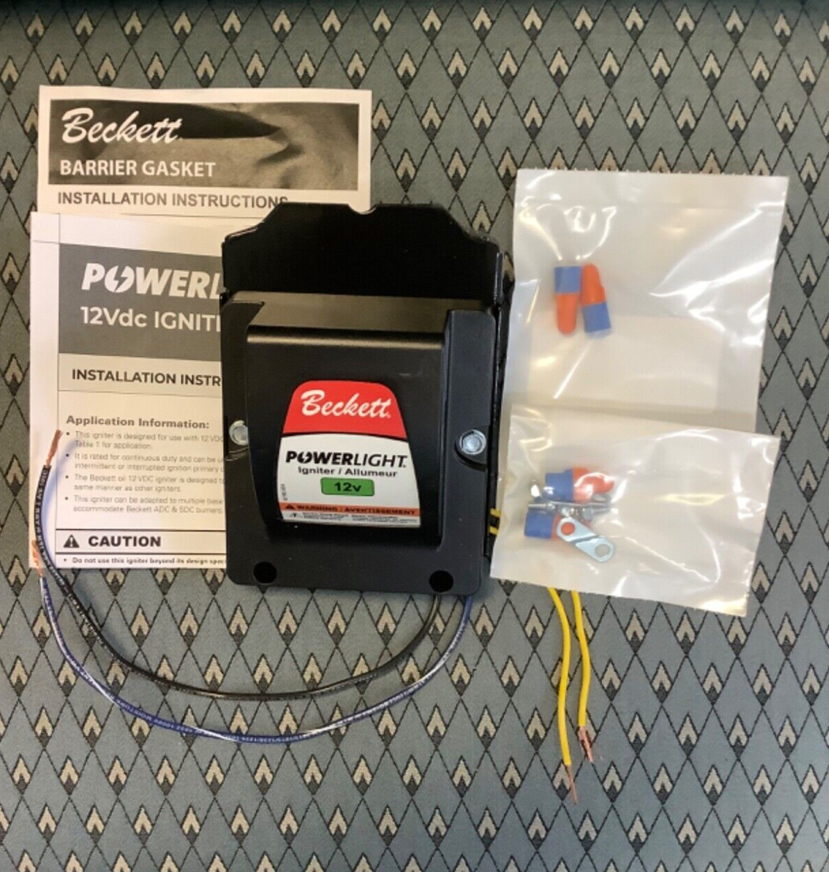 BECKETT 5218301U or 5270001U (new number) 12VDC IGNITOR FOR A DC OIL BURNER