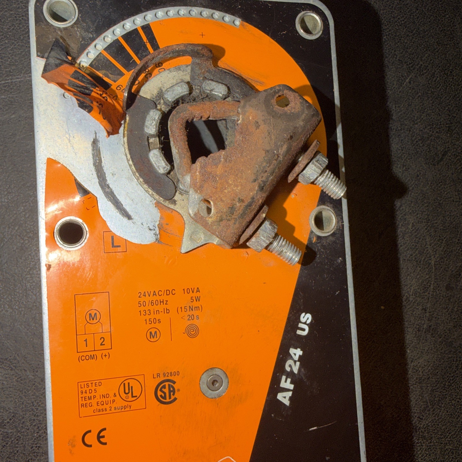 BELIMO AF24-SR US AF24SR US Spring Return Actuator 24VAC 2-10 VDC – (SEE PHOTOS)