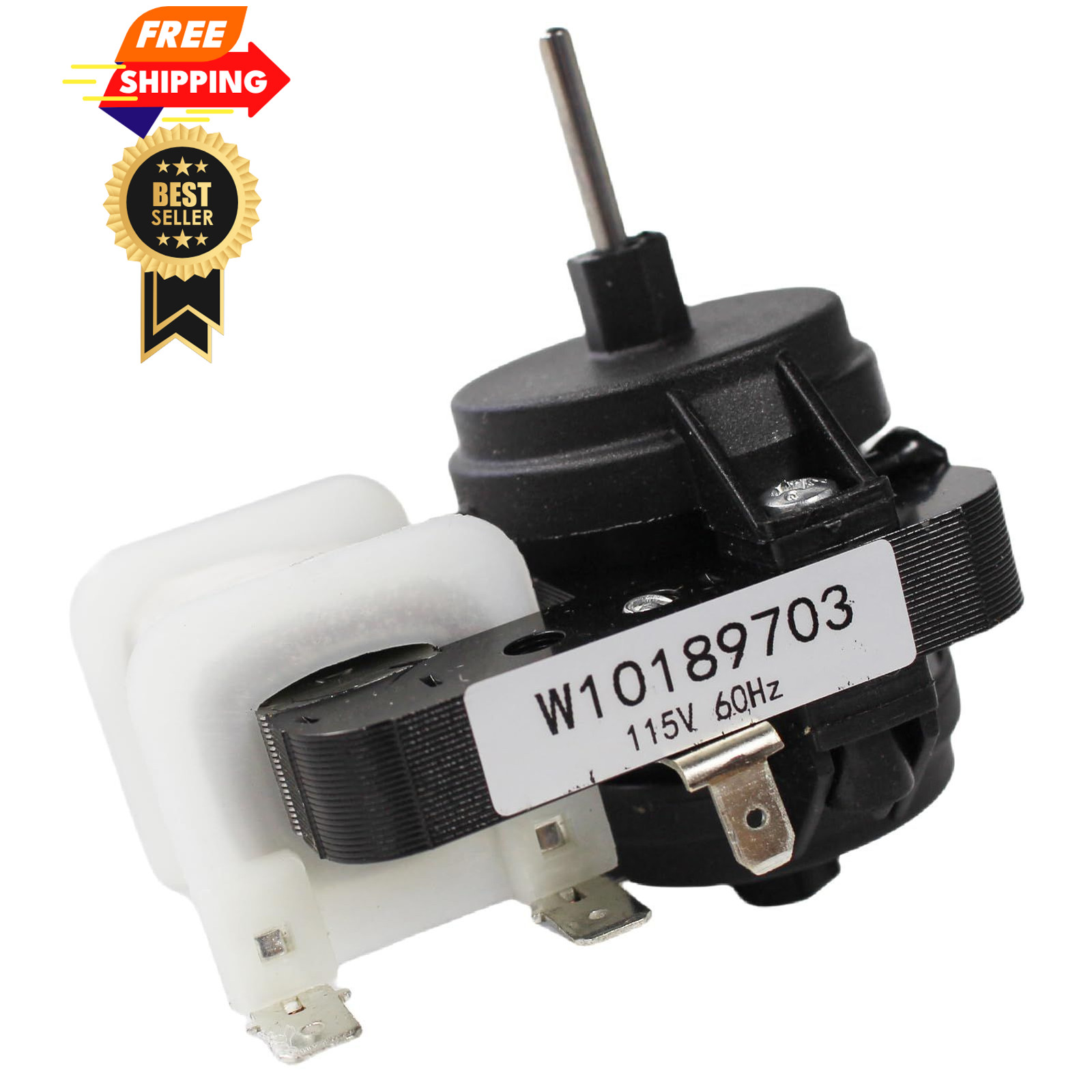 Ultra Durable W10189703 Refrigerator Evaporator Fan Motor for Whirlpool…