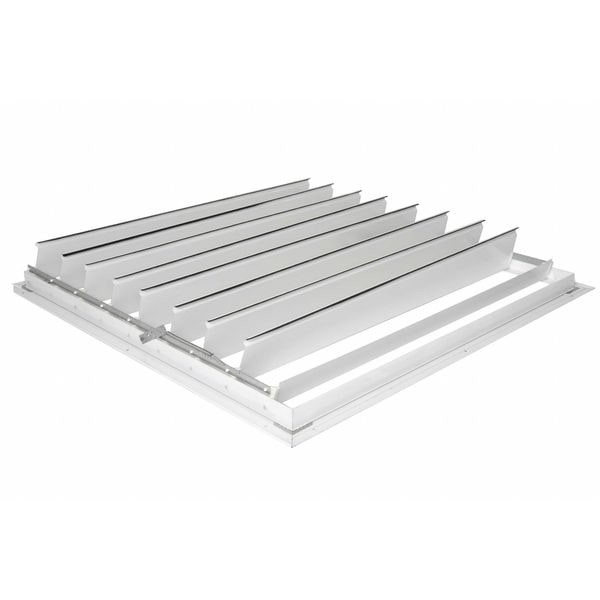 Dayton 3Hhr4 36 In Whole House Fan Economy Ceiling Shutter / Ceiling Shutter