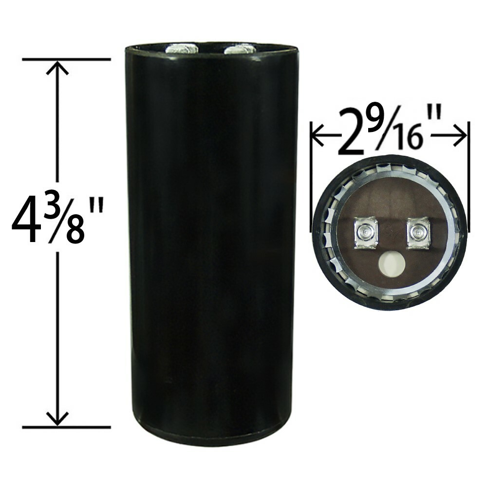 270-324 MFD uF 330 VAC Protech Start Capacitor replaces Lennox 091A270B330DE8X