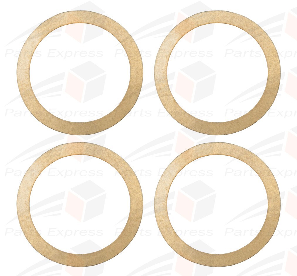 [4-PK] GROEN Part# Z002019, SOLID BRASS Washer 5/8″ ID, Friction Rings