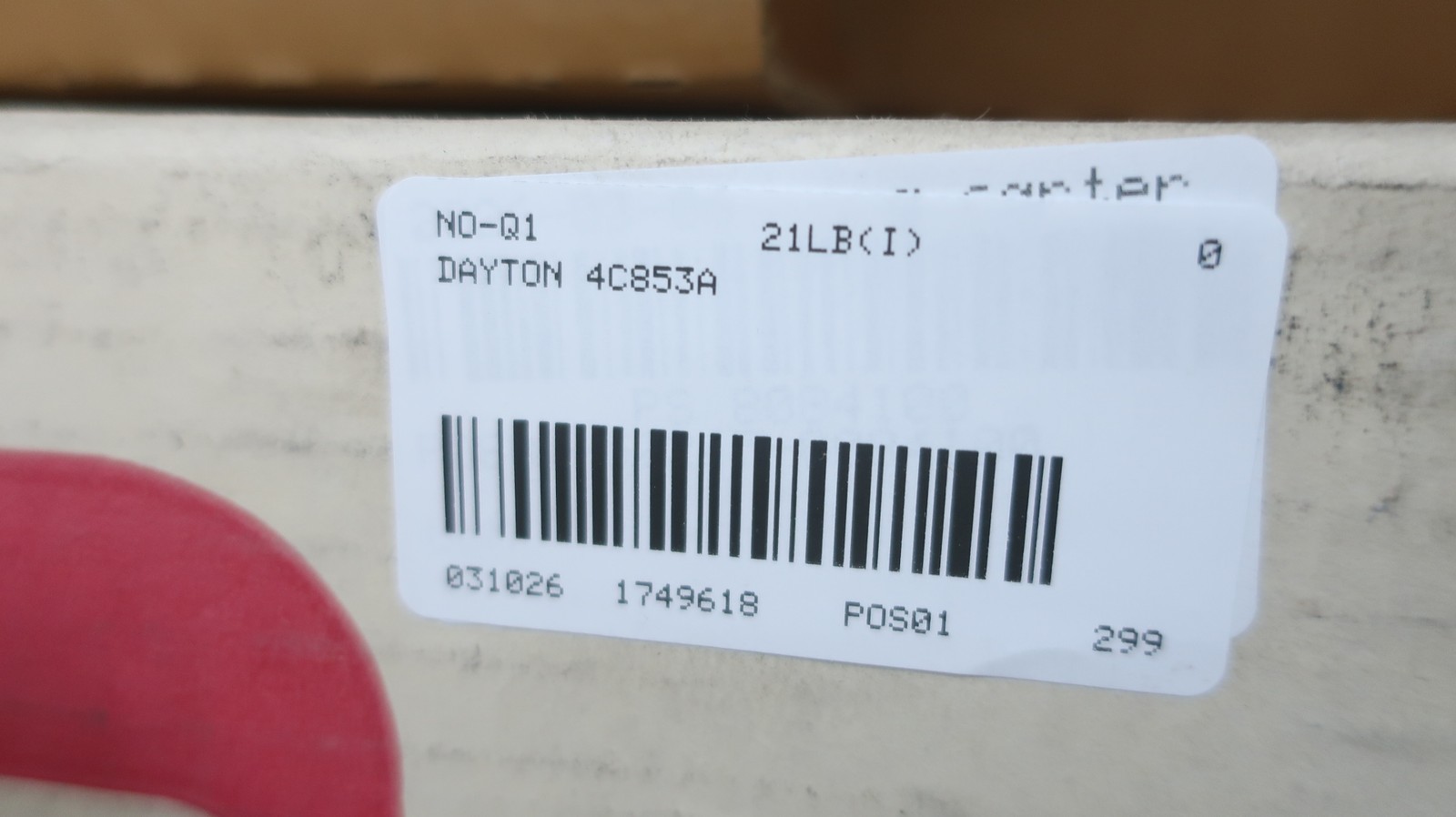 Dayton 4C853A Commercial Ceiling Fan 120v-ac 48in