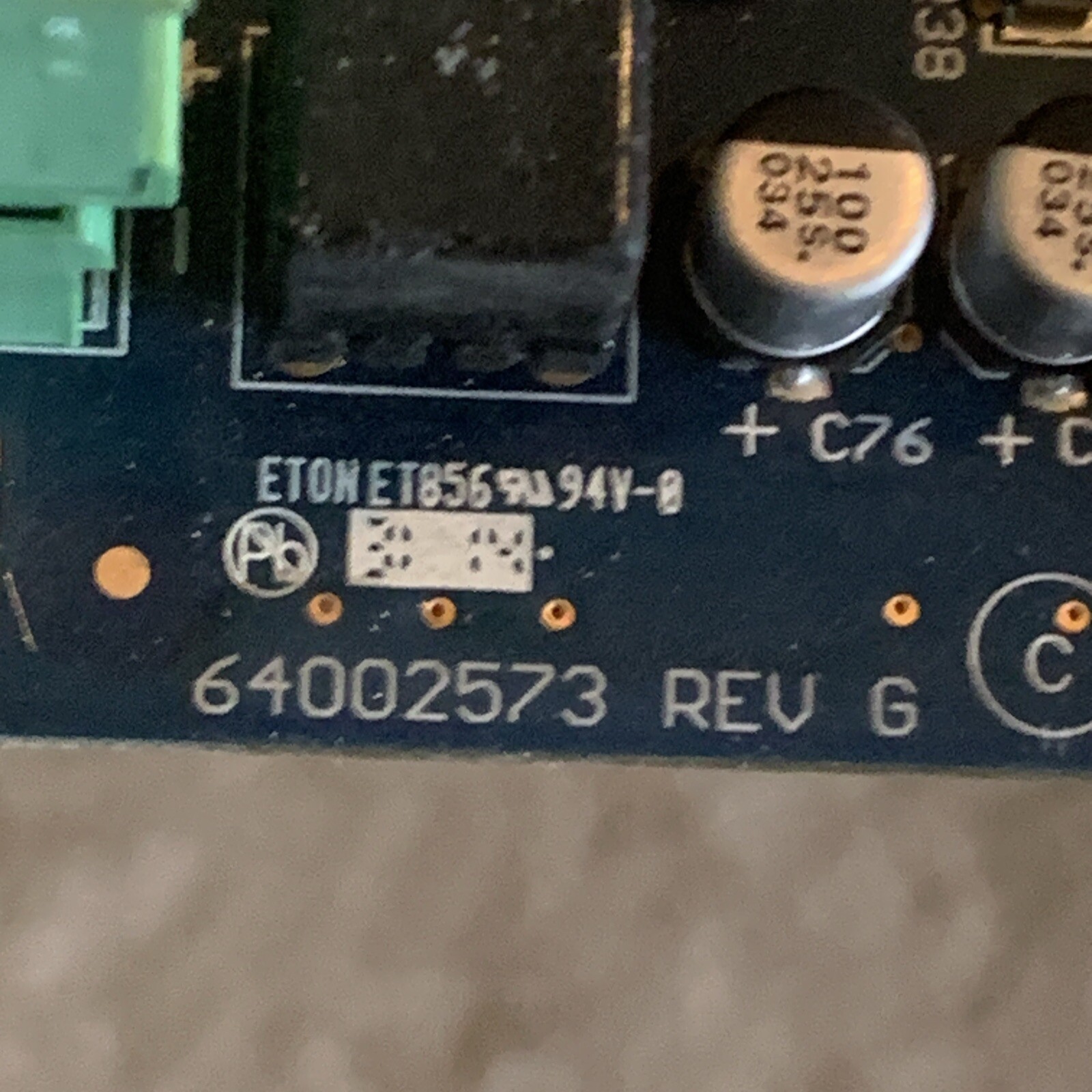 Trane 6400-2675-01 Rev E & G Control Board LCI-R X13651545010 Rev E & J