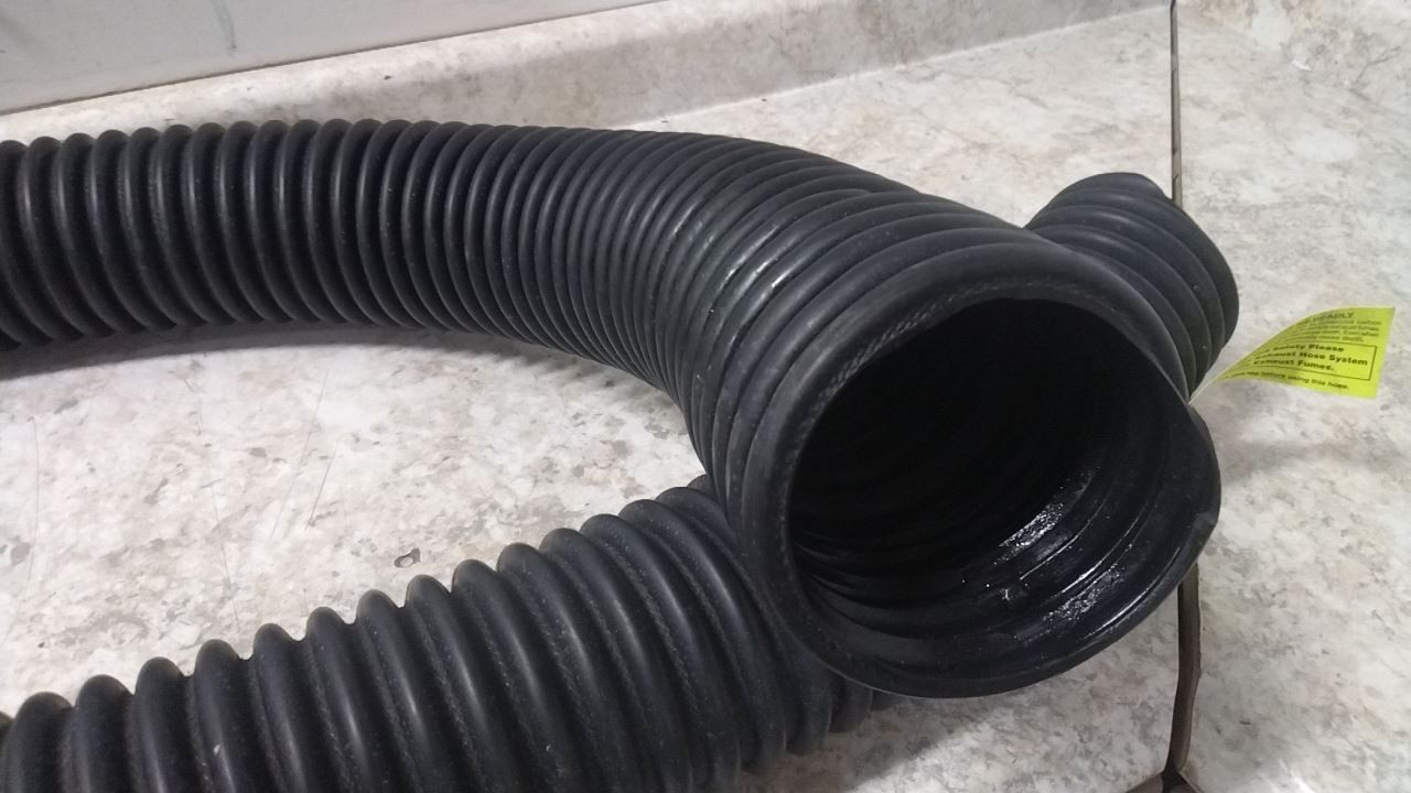 Hi-Tech Duravent 0650-0400-0001 4 In Inside Dia 11 Ft L Black Rubber Exhaust