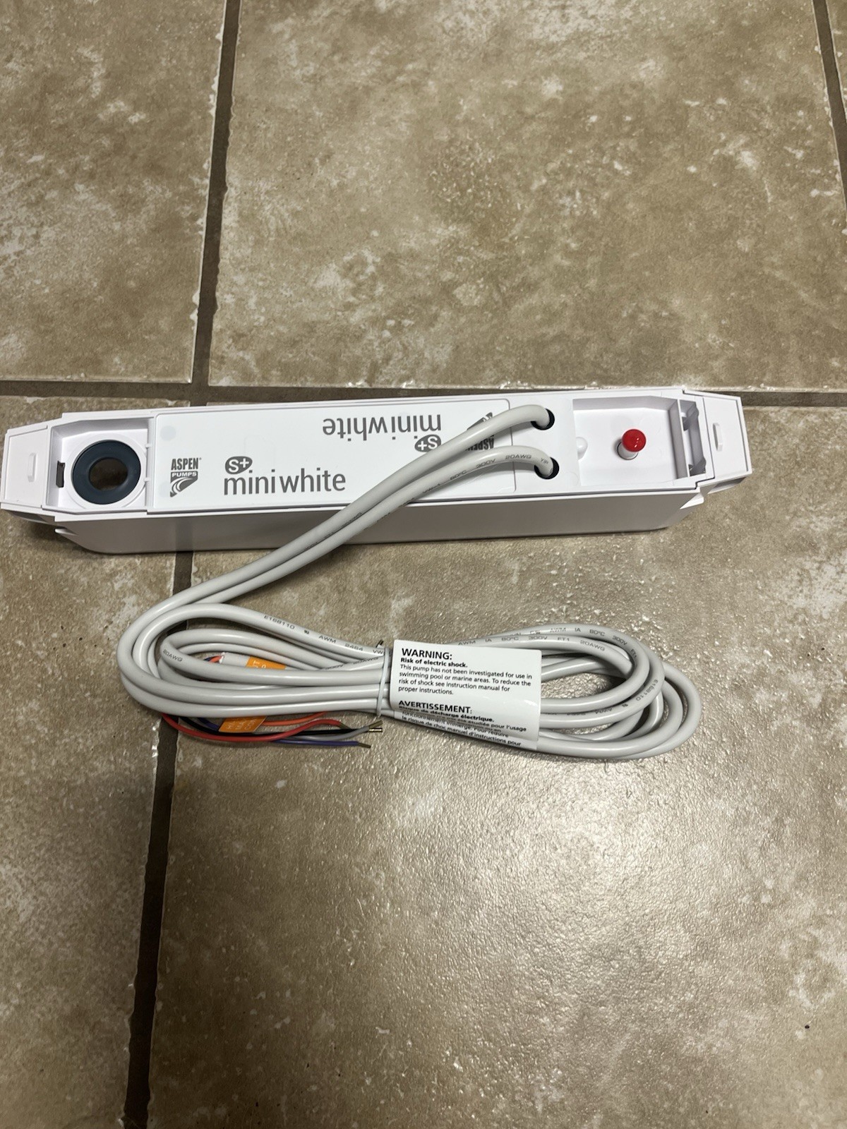 Rectorseal 83930 Aspen Pumps Mini White Silent + Condensate Removal Pump