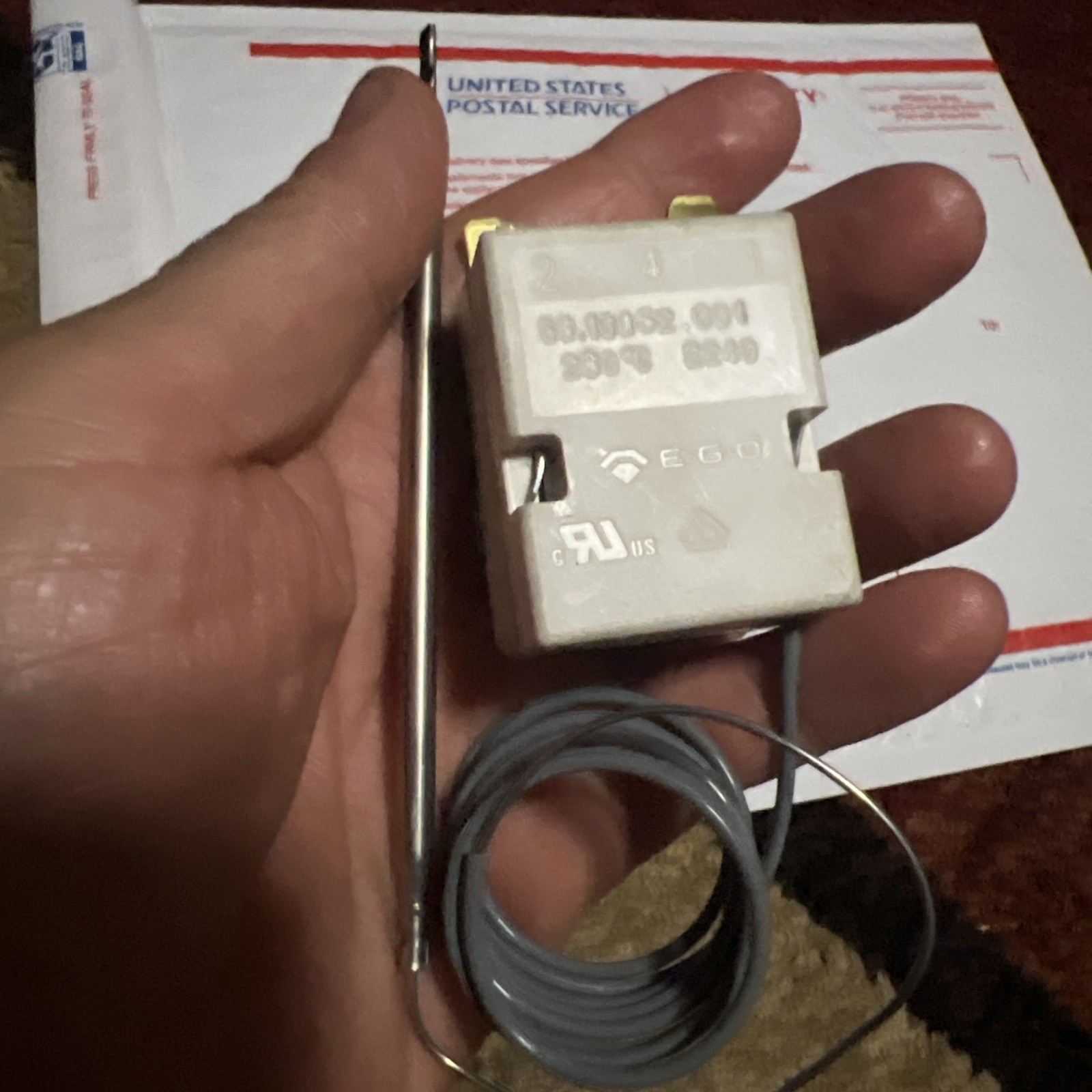 Ego 55.13574.010 Thermostat 360°C