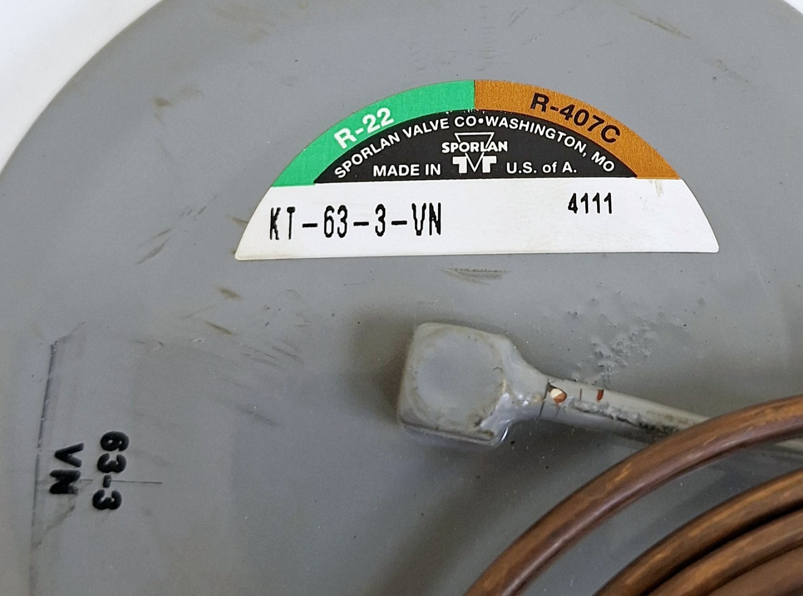 Sporlan KT-63-3-VN Expansion Valve