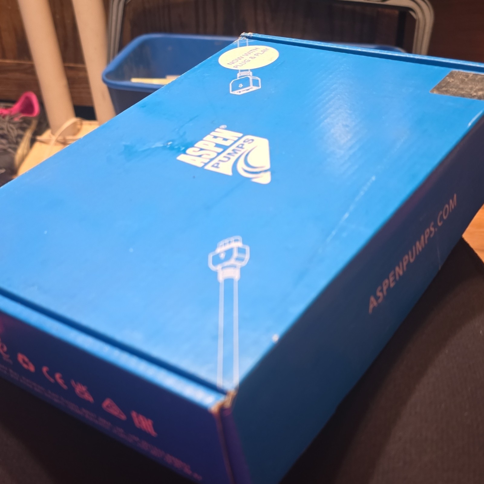 Aspen Pumps Mini Aqua 83809 (FP1035/RS) Condensate Pump 250V Blue
