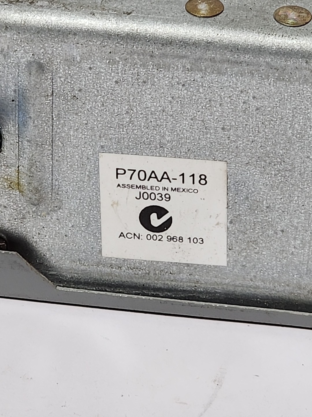 Johnson Controls Penn P70AA-118 Low Pressure Control Switch HVAC Refrigerator