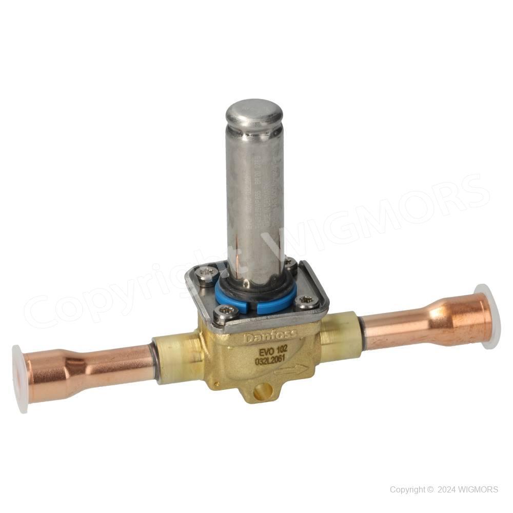 Valve Danfoss EVO 102 with coil 230V 50Hz IP65 (EVR 6 solder 12 mm) 032L2061