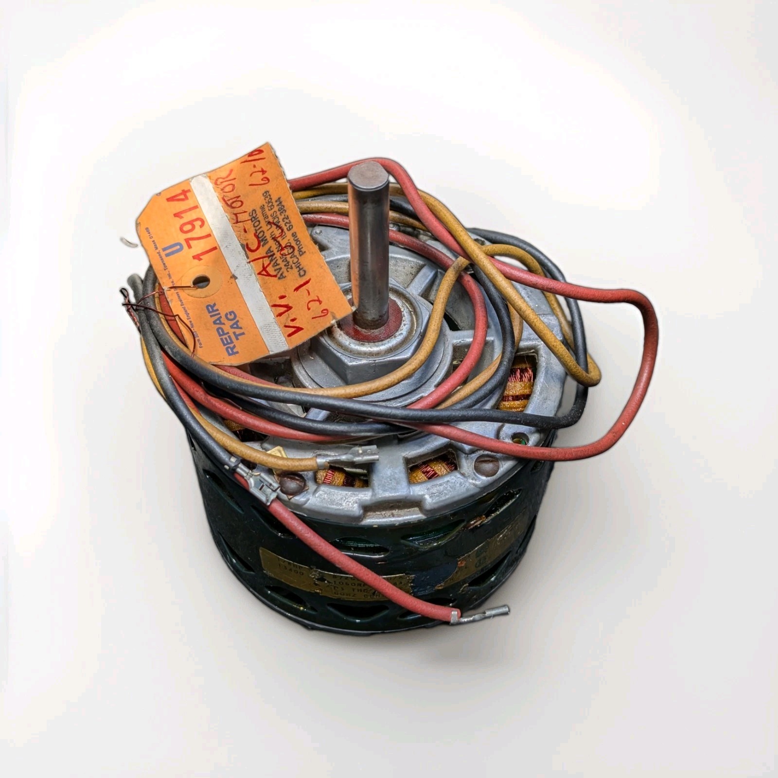 Franklin Electric 8725860100 Blower Motor 1/8HP 1050 RPM 1.8 Amps 60hz P3 Therma