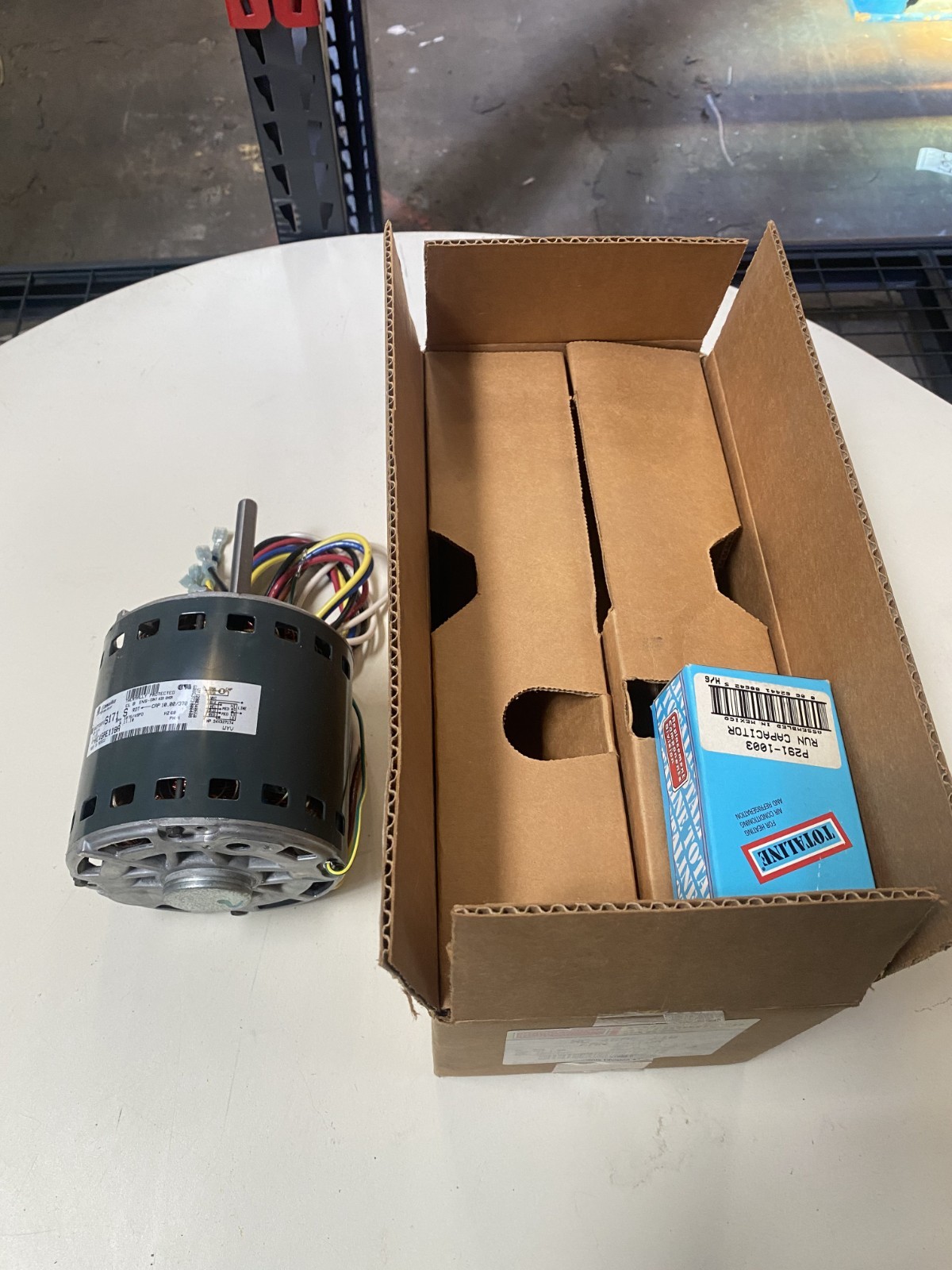 Carrier HC45AE118AE GE Commercial 5KCP39PG HVAC Blower Condenser Motor NOS