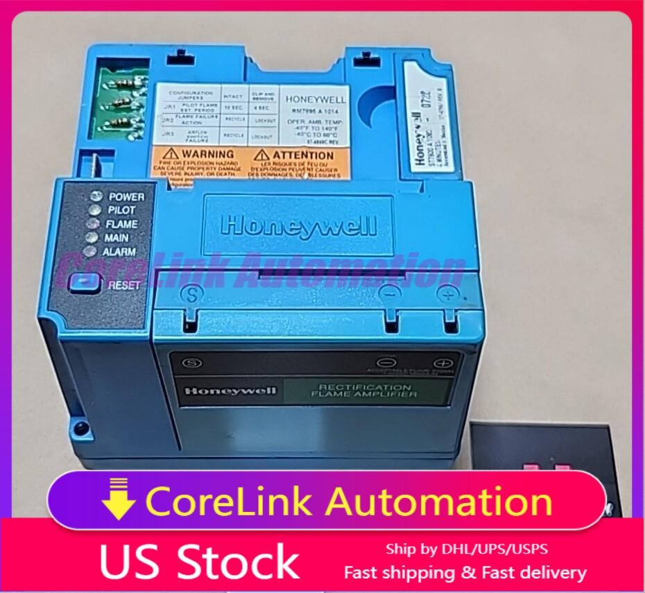 *PARTS/REPAIR* Honeywell RM7895A1014 Burner Control Auto Program Control Rev D