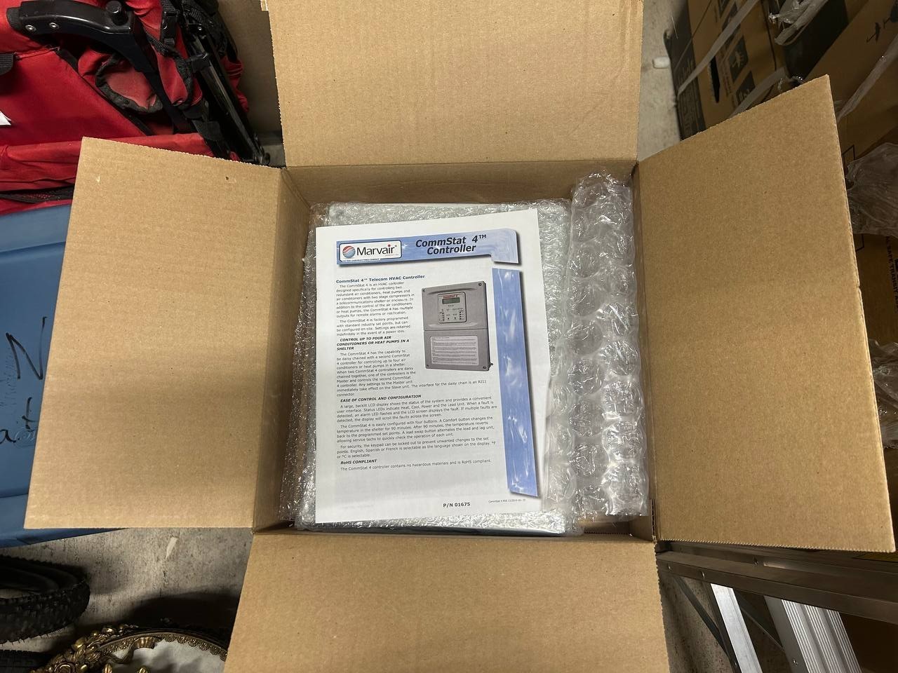 Marvair CommStat 4 Telecom HVAC Controller AZ2400-LF New open Box