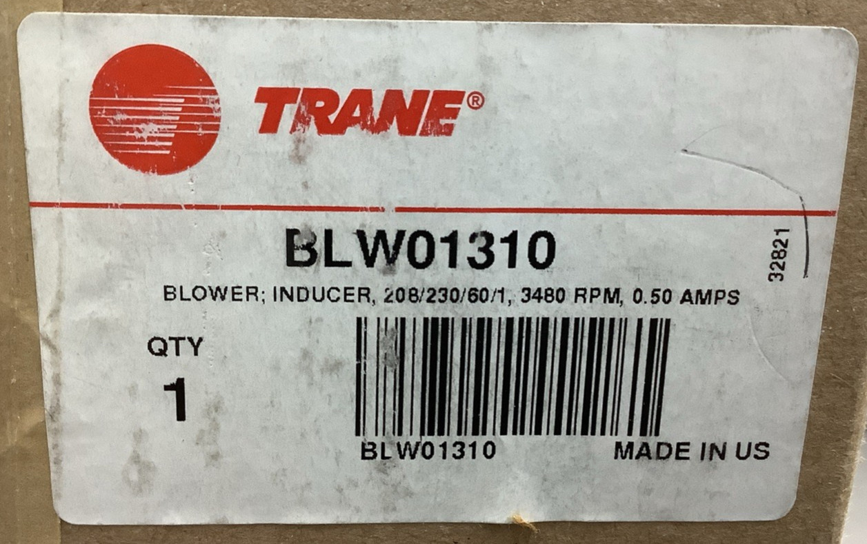 Broad-Ocean Y3S248A88E/Trane BLW01310 Draft Inducer Motor Assy 208-230V (R106)