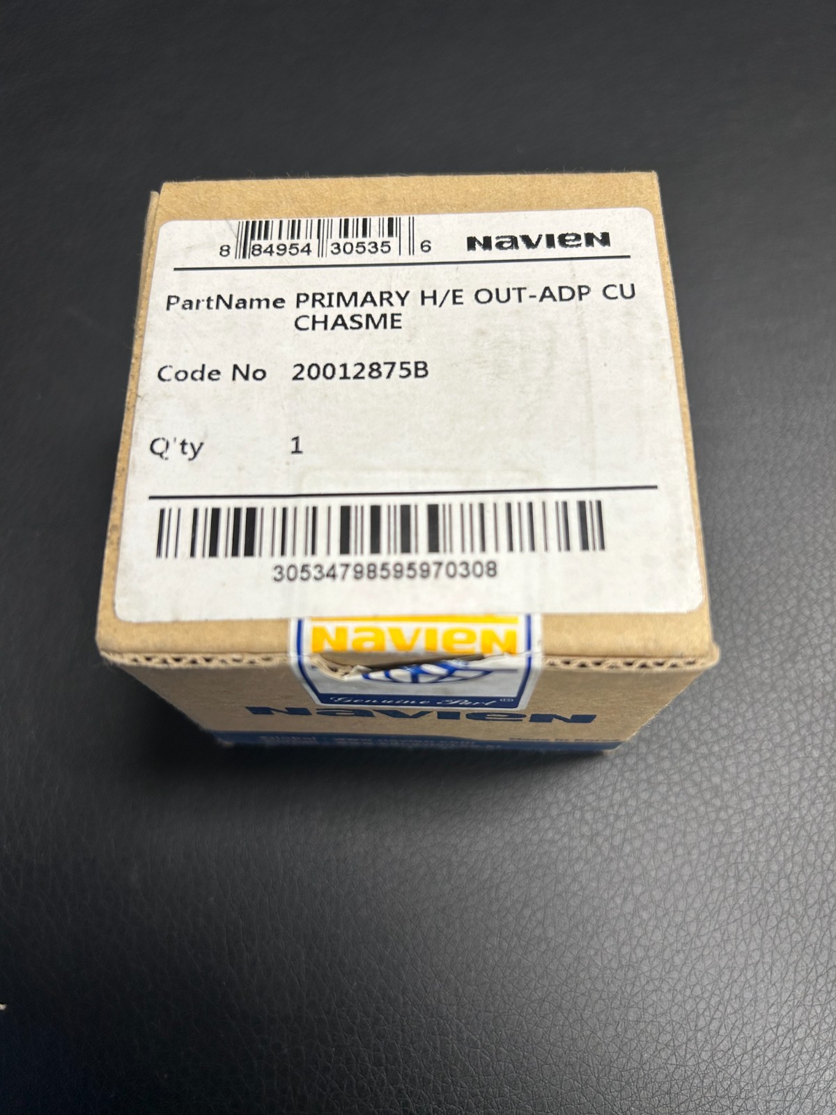 Navien 20012875B Primary Heat Exchanger Outlet Adapter for CH CHASME