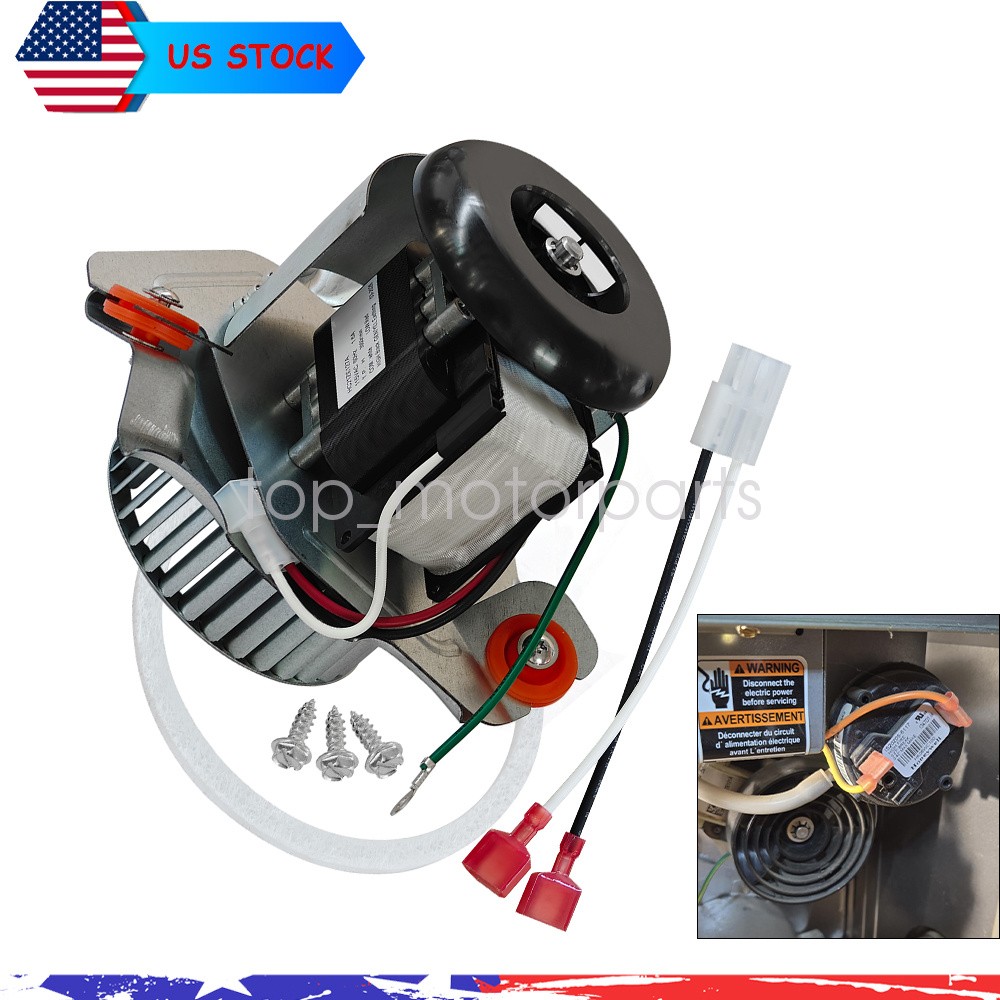 Draft Inducer Blower Fan Motor 115V Silver for Carrier Bryant Payne 326634-401