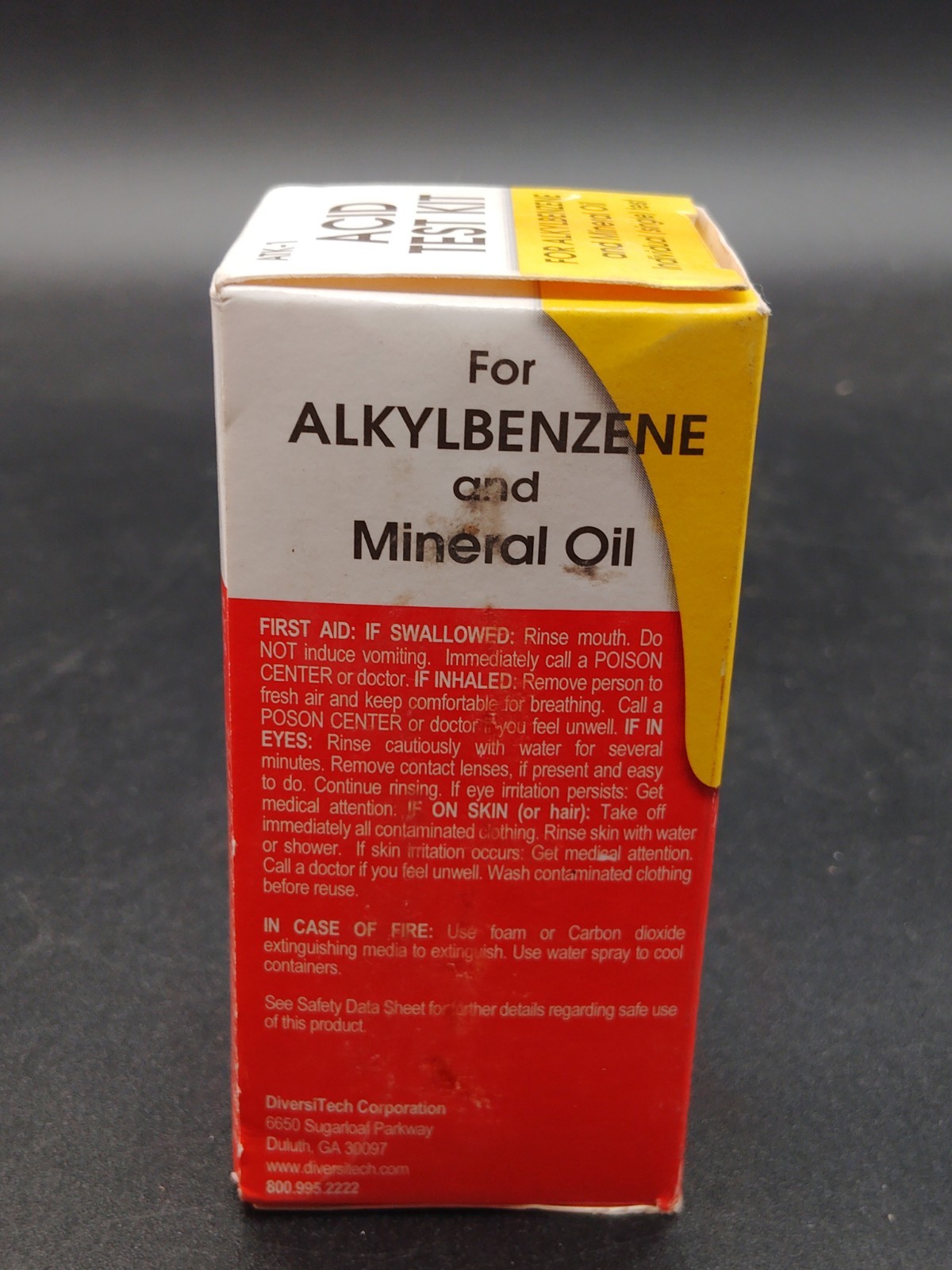 Diversitech ATK-1 Acid Test Kit For Alkylbenzene and Mineral Oil