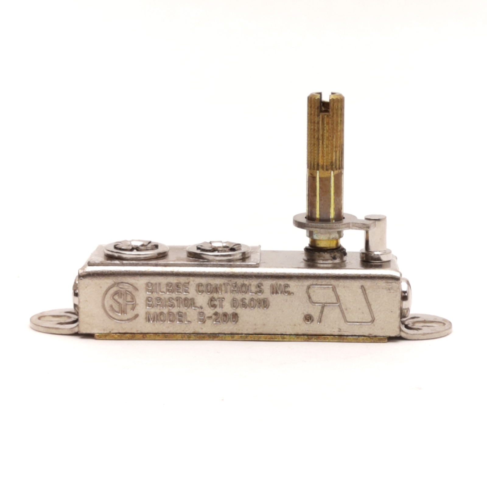 Bilbee Controls B200 Adjustable Thermostat, Shaft Length 1.125″, 545°F Max
